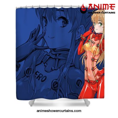 Classic Asuka Langley Soryu Eva Shower Curtain