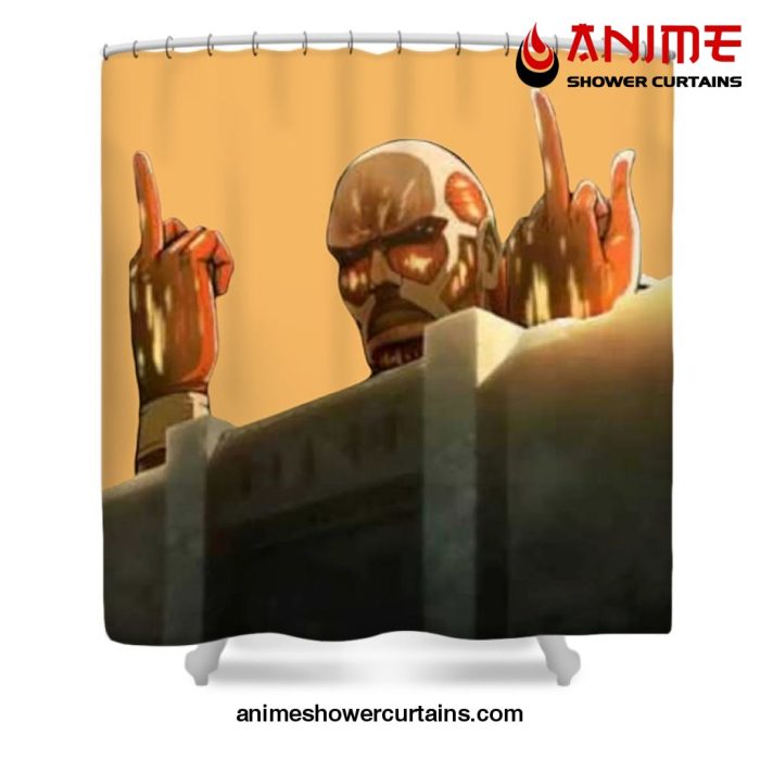 Colossal Titan Shower Curtain