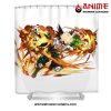 Cool Bakugo Katsuki Shower Curtain W59 X H71 / White