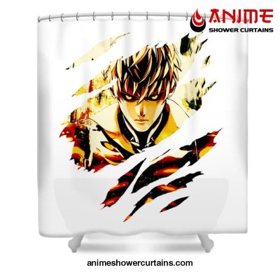 Cool Genos Shower Curtain W59 X H71 / White