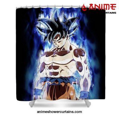 Cool Goku Break Through Shell Shower Curtain