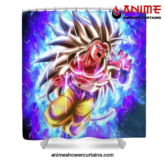 Cool Goku Ssj5 Shower Curtain