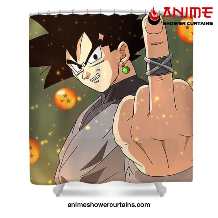 Cool Goku Ultra Instinct Shower Curtain