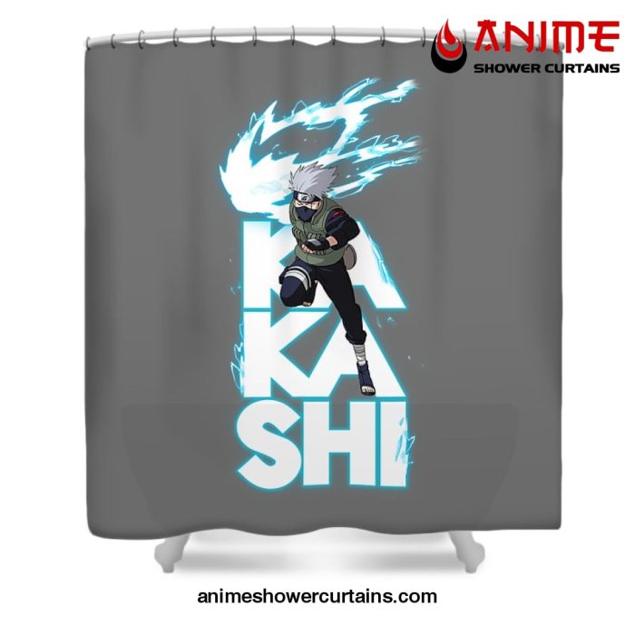 Cool Kakashi Shower Curtain W59 X H71 / Gray