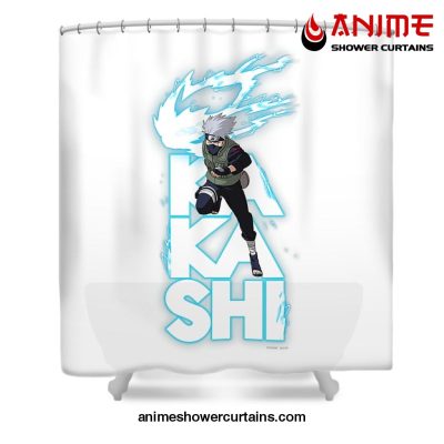 Cool Kakashi Shower Curtain W59 X H71 / White