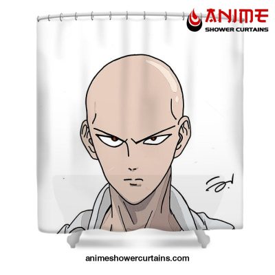 Cool Saitama Art Shower Curtain