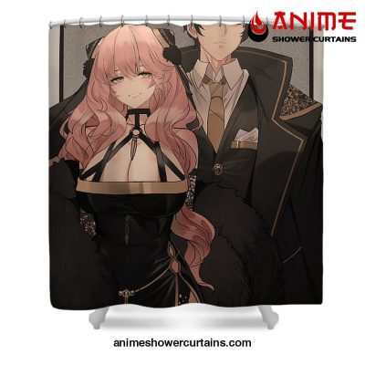 Couple Spy X Family Shower Curtain