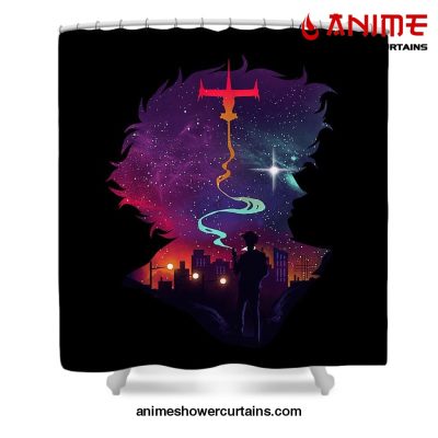 Cowboy Bebop Galaxy Shower Curtain