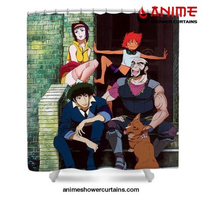 Cowboy Bebop Main Cast Shower Curtain