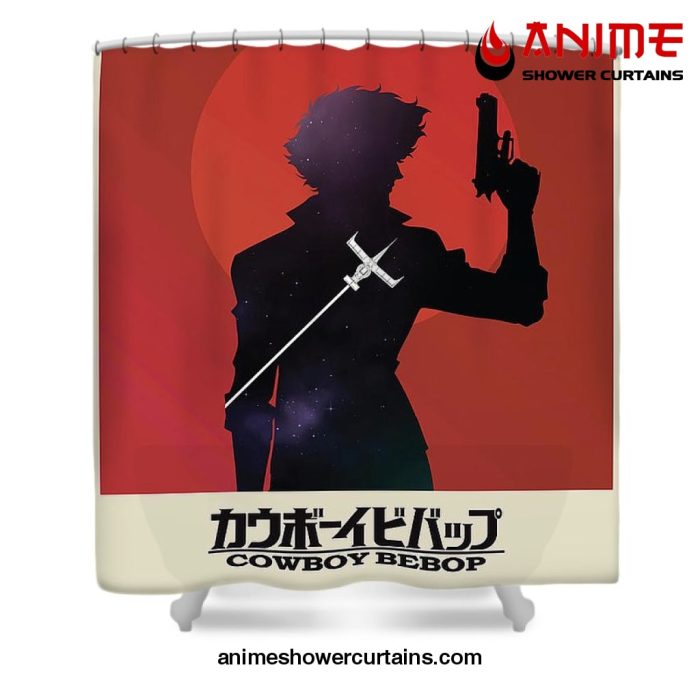 Cowboy Bebop Spike Shadow Shower Curtain