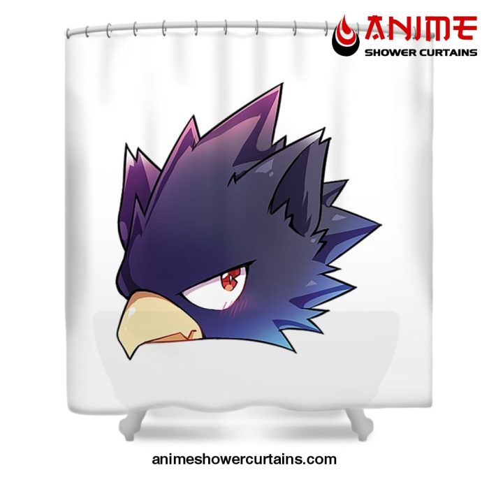 Cute Tokoyami Shower Curtain W59 X H71 / White