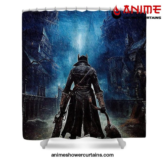 Dark Souls Poster Shower Curtain