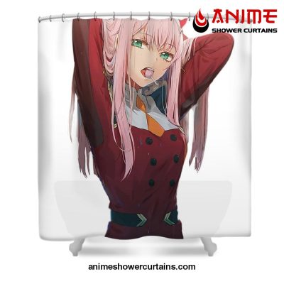 Darling In The Franxx Zero Two Poster Shower Curtain