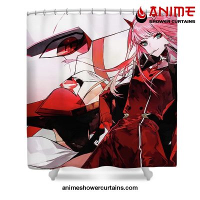 Darling In The Franxx Zero Two Shower Curtain