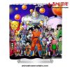 Dbz Many Characters Shower Curtain