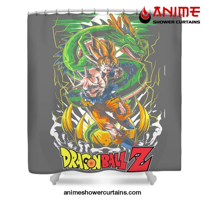 Dbz Shower Curtain W59 X H71 / Gray