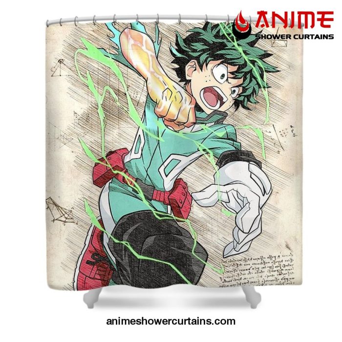 Deku Artwork Shower Curtain