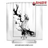 Demon Prince Asta Shower Curtain W59 X H71 / White