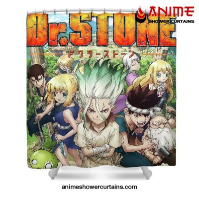 Dr. Stone Poster Shower Curtain