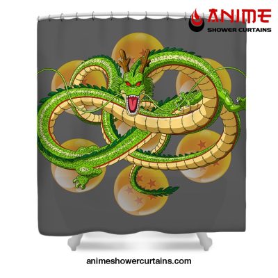 Dragon Ball Z Shenron Shower Curtain W59 X H71 / Gray