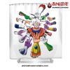 Enemies Of The Son Shower Curtain W59 X H71 / White