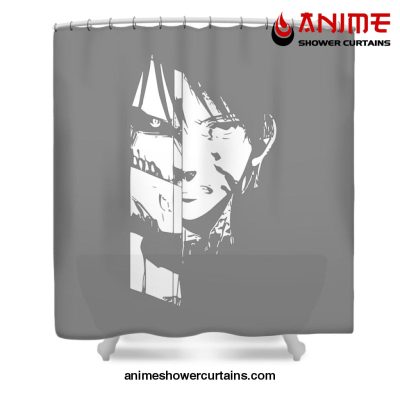 Eren Aot Shower Curtain W59 X H71 / Gray