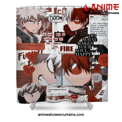 Fire Characters Shower Curtain