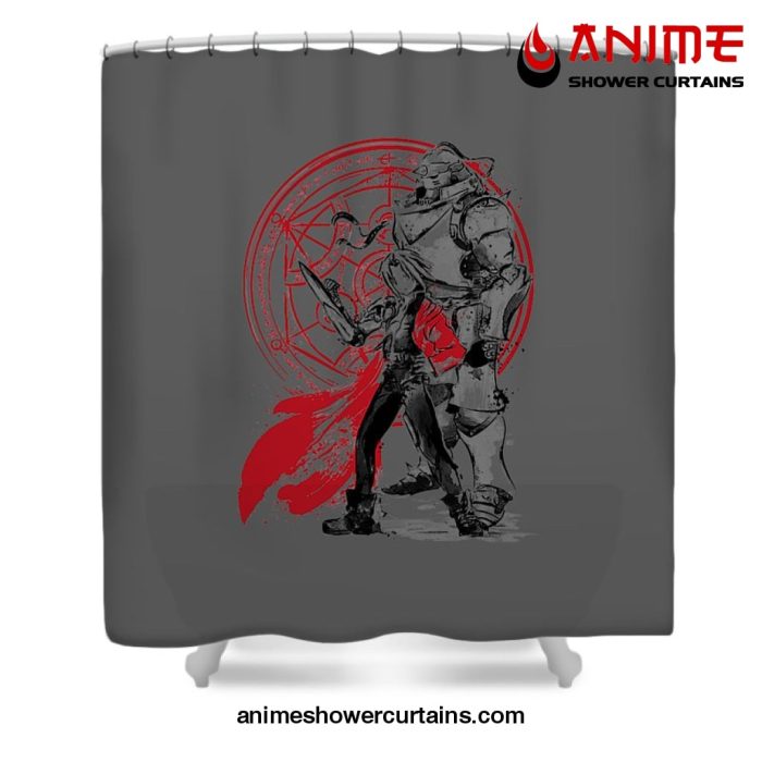 Fullmetal Alchemist Edward Elric Shower Curtain W59 X H71 / Gray