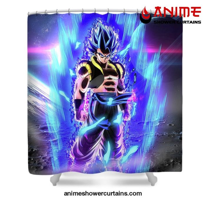 Gogeta Ssj Blue Shower Curtain