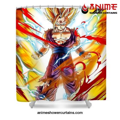 Gohan Ssj2 Shower Curtain