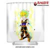 Gohan Ssj2 Shower Curtain W59 X H71 / White