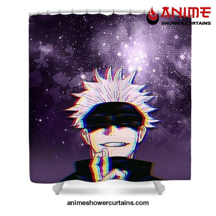 Gojo In Space Shower Curtain