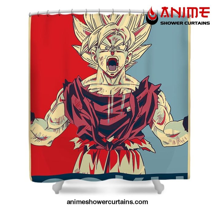 Goku Dragon Ball Shower Curtain