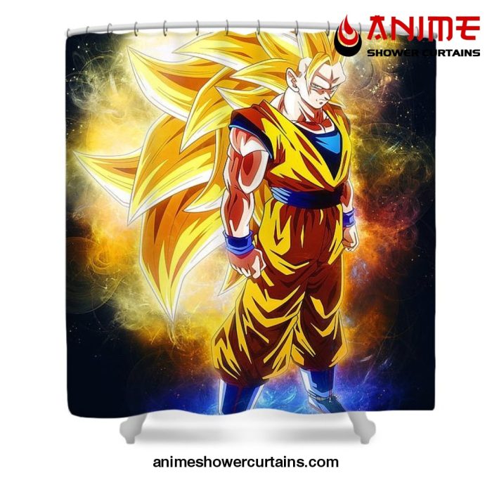 Goku Ss3 Shower Curtain