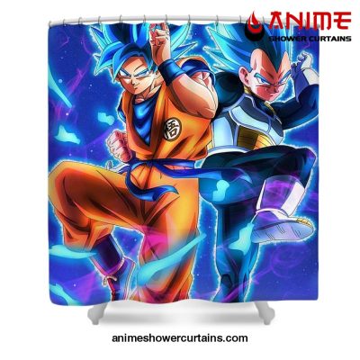 Goku Vegeta Shower Curtain