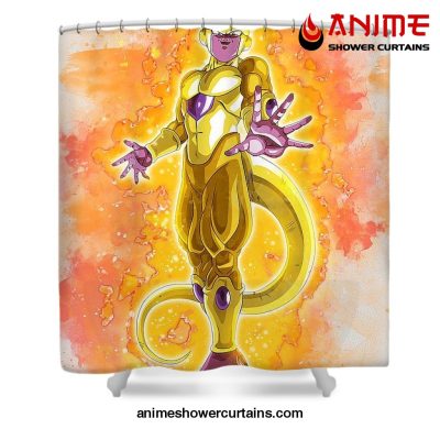 Golden Freezer Shower Curtain