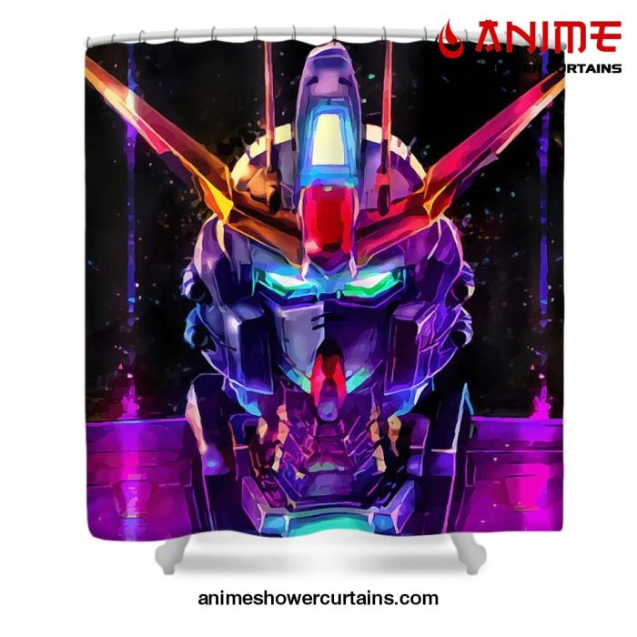 Gundam Head Color Comforter Shower Curtain