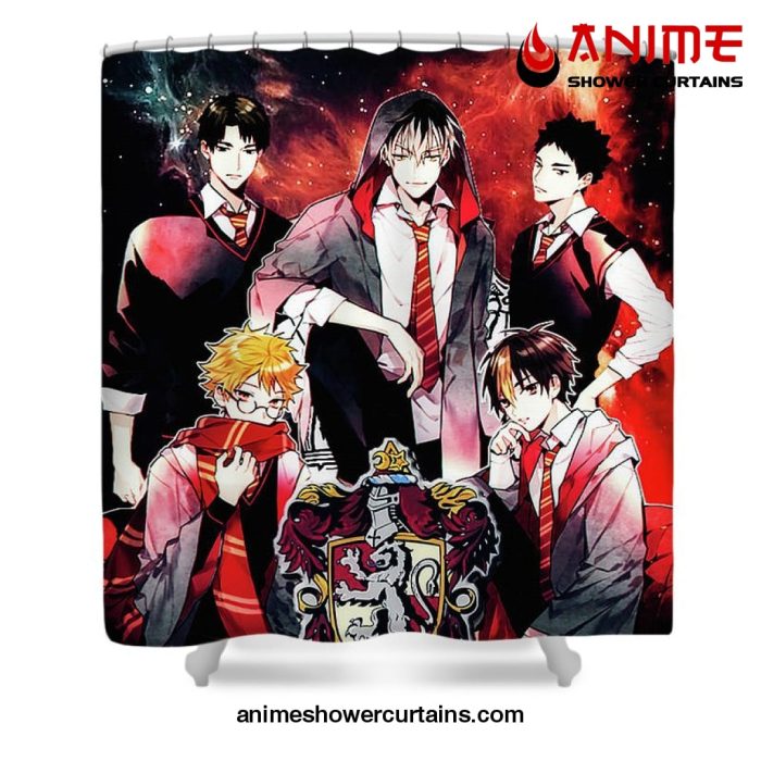 Haikyuu Boys Shower Curtain