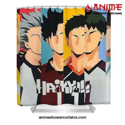 Haikyuu Captains Shower Curtain