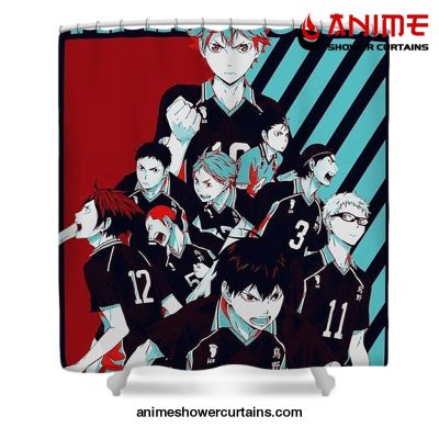 Haikyuu Characters Shower Curtain