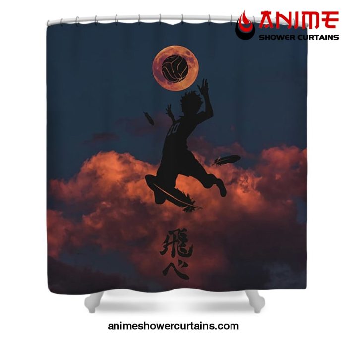 Haikyuu Fly Trending Shower Curtain