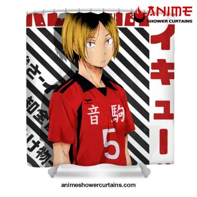 Haikyuu Kenma Kozume Shower Curtain W59 X H71 / White