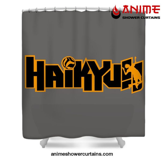 Haikyuu Shower Curtain W59 X H71 / Gray