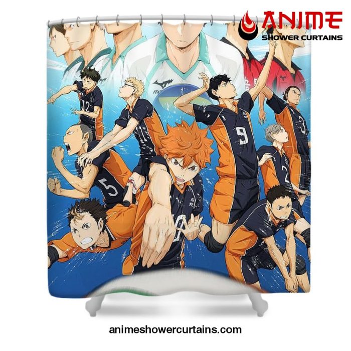 Haikyuu To The Top Shower Curtain