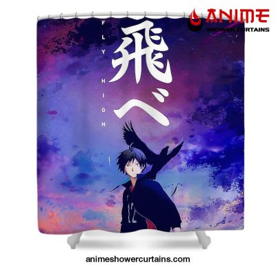 Haikyuu Toru Oikawa Fly High Shower Curtain