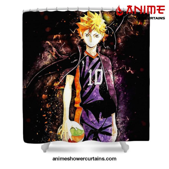 Hinata 10 Art Shower Curtain