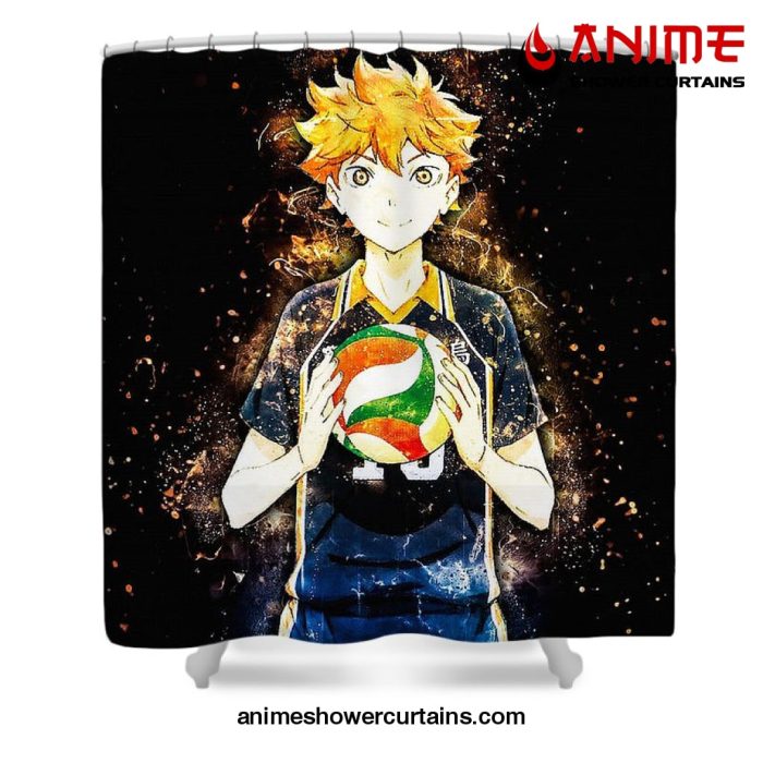 Hinata Art Shower Curtain