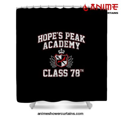 Hopes Peak Academy Class 78Th Shower Curtain W59 X H71 / Black