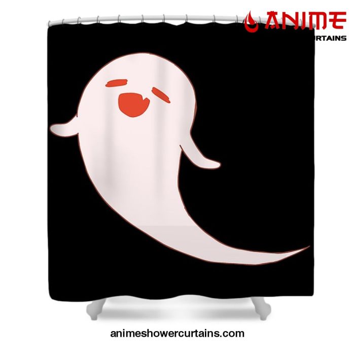 Hu Tao Ghost Shower Curtain W59 X H71 / Black