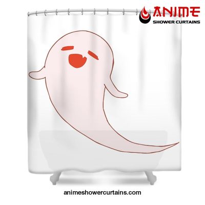 Hu Tao Ghost Shower Curtain W59 X H71 / White